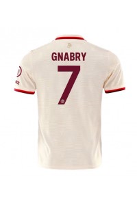 Fotbalové Dres Bayern Munich Serge Gnabry #7 Třetí Oblečení 2024-25 Krátký Rukáv